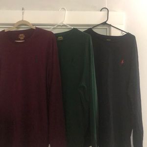 Long sleeve Polo shirts